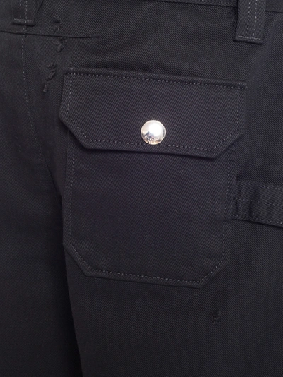 Givenchy Distressed Effect Bermuda Shorts