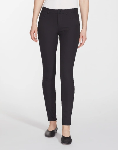 Shop Lafayette 148 Plus-size Acclaimed Stretch Mercer Pant In Black