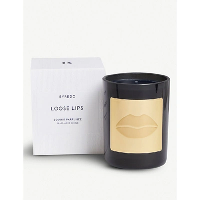 Shop Byredo Exclusive Loose Lips Scented Candle 240g