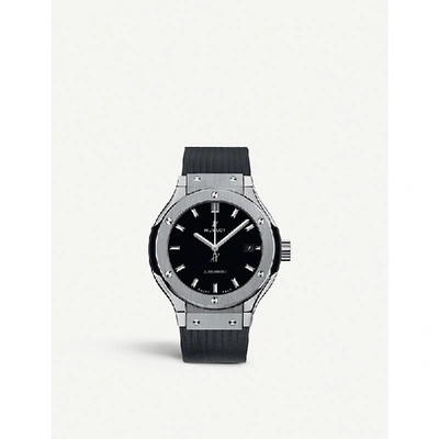 Shop Hublot Men's Classic Fusion 582.nx.1170.rx Titanium Watch