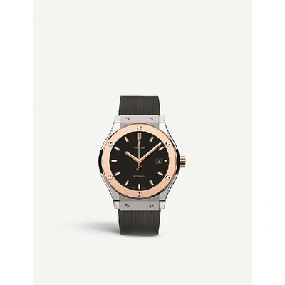 Shop Hublot 542.no.1181.rx Classic Fusion King Gold Watch