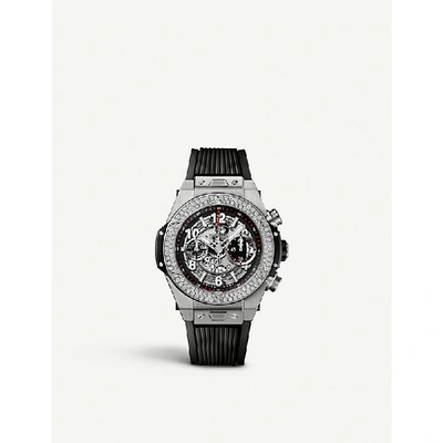Shop Hublot 411.nx.1170.rx.1104 Big Bang Unico Titanium Watch