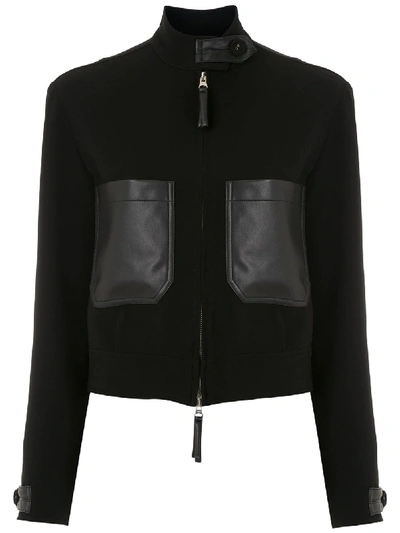 Shop Reinaldo Lourenço Patch Pockets Jacket In Black