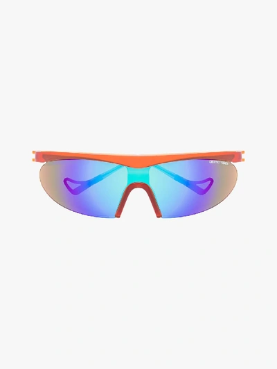 Shop District Vision Orange Koharu Eclipse Sunglasses