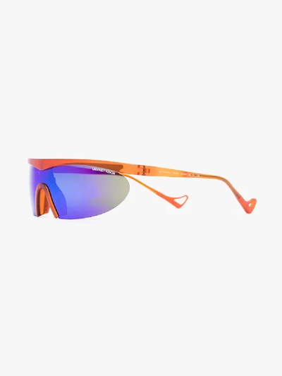 Shop District Vision Orange Koharu Eclipse Sunglasses