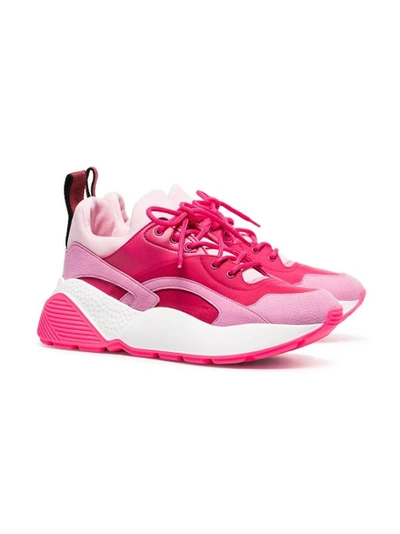 Shop Stellamccartney Pink Eclypse Sneakers