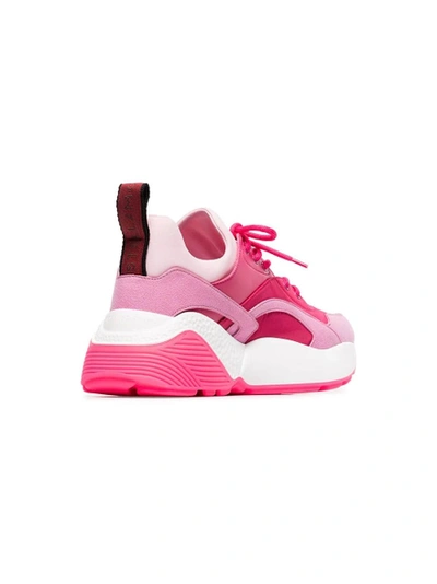 Shop Stellamccartney Pink Eclypse Sneakers