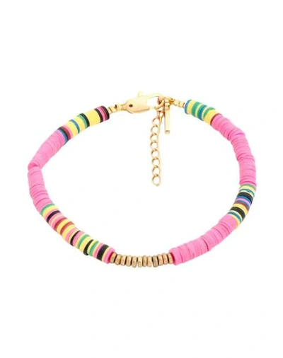 Shop Allthemust Bracelet In Fuchsia