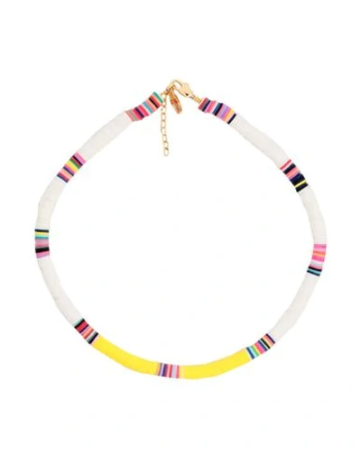 Shop Allthemust Necklaces In White