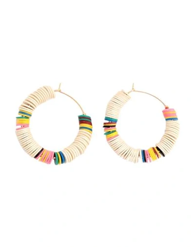 Shop Allthemust Earrings In White