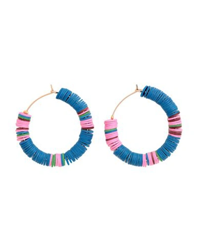 Shop Allthemust Earrings In Blue