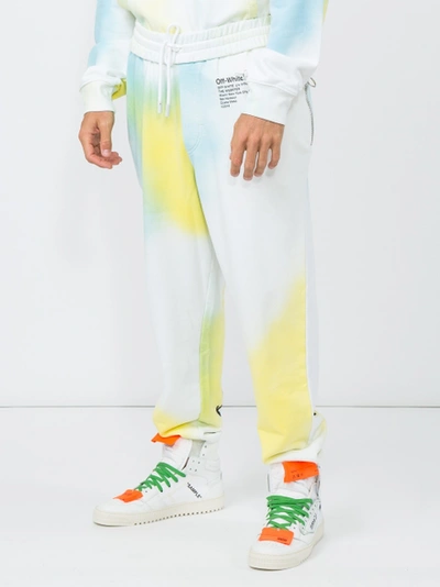 Shop Off-white The Webster X  Exclusive Airbrush Sweatpants Multicolor
