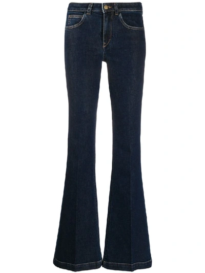 Shop L'autre Chose Mid Rise Bootcut Jeans In Blue