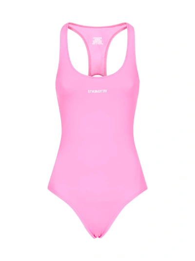Shop Vetements Swimwear In Pink
