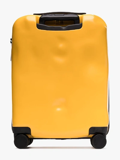 Shop Crash Baggage Yellow Icon Rolling Cabin Suitcase