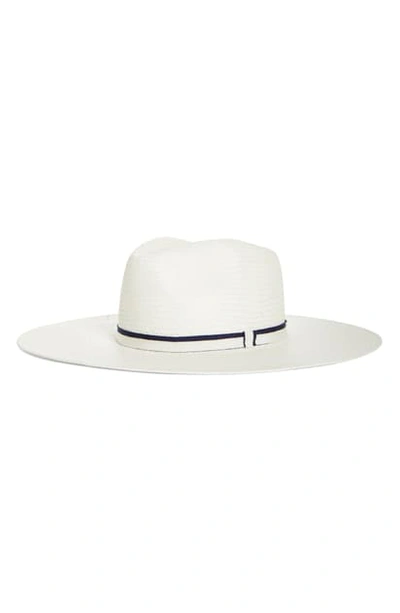 Shop Rag & Bone Wide Brim Panama Hat In White