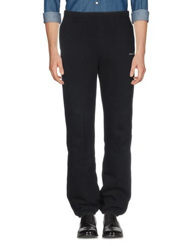 Shop Balenciaga Casual Pants In Black