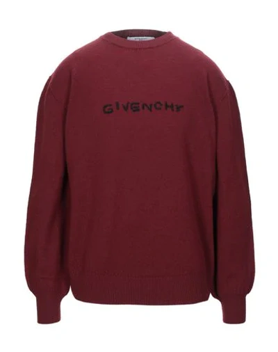 Shop Givenchy Sweater In Maroon