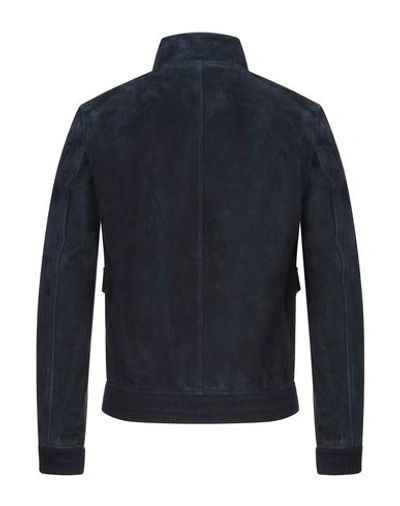 Shop Gucci Bomber In Dark Blue