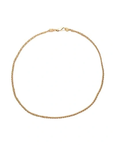 Shop Emanuele Bicocchi Necklace Gold Size - 925/1000 Silver