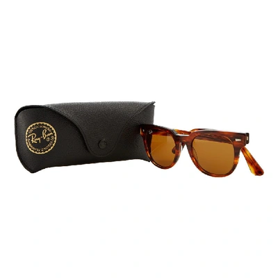 Shop Ray Ban Sunglasses Meteor – Havana Brown