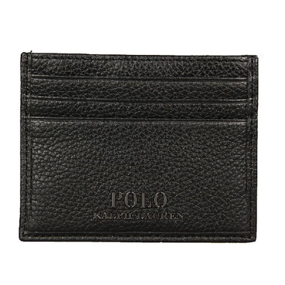 Shop Ralph Lauren Card Case Wallet – Black