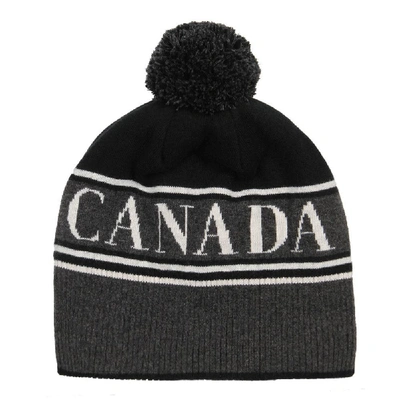 Shop Canada Goose Beanie In Black