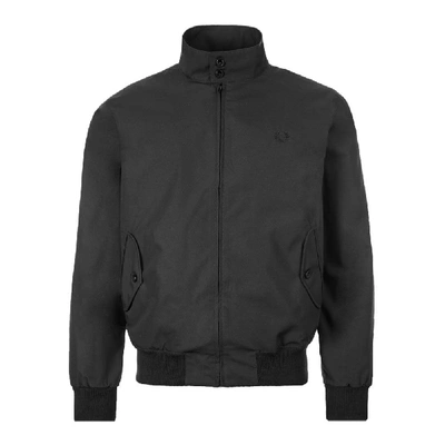 Shop Fred Perry Harrington Jacket In Black