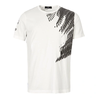 Shop Stone Island Shadow Project T-shirt In White