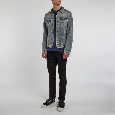 Nudie Jeans Indigo Denim Billy Shimmering Jacket | ModeSens