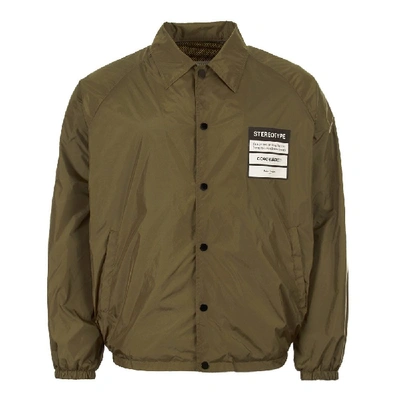 Shop Maison Margiela Jacket In Green