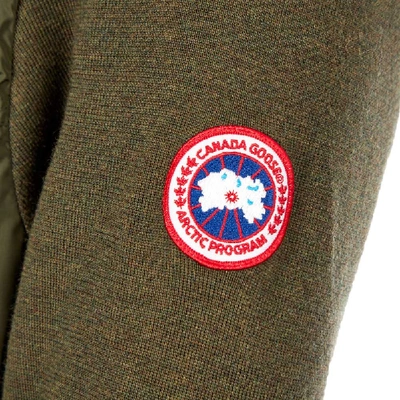 Shop Canada Goose Windbridge Hoody – Military Green