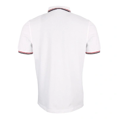 Shop Fred Perry Twin Tipped Polo Shirt In White