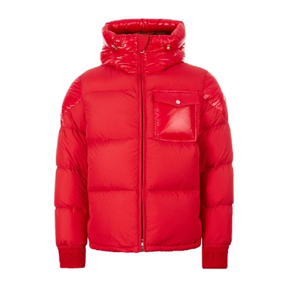 Shop Moncler Jacket Eloy In Red