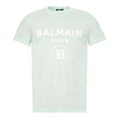 Shop Balmain T In Green