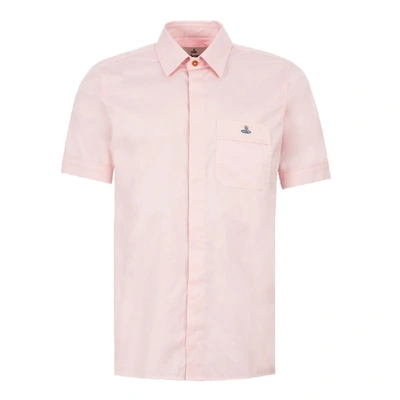 Shop Vivienne Westwood Short Sleeve Shirt In Pink