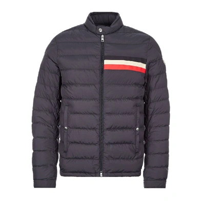 Shop Moncler Jacket Yeres In Navy