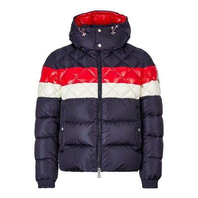 Shop Moncler Jacket Janvry In Navy