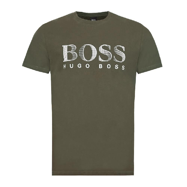 hugo boss khaki shirt