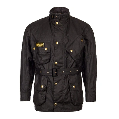 Barbour International Original Waxed Jacket In Black | ModeSens