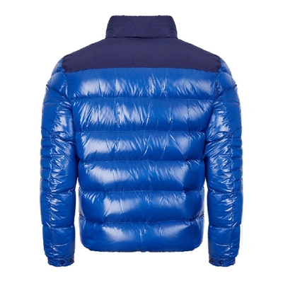 Shop Moncler Jacket Bruel In Blue