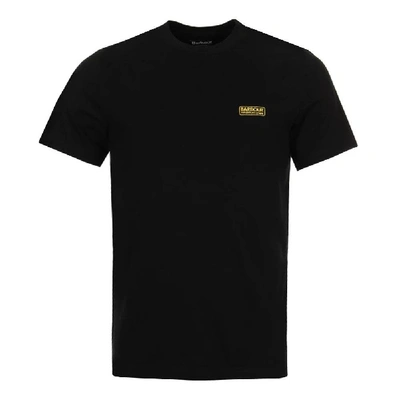 Shop Barbour T-shirt Logo In Black