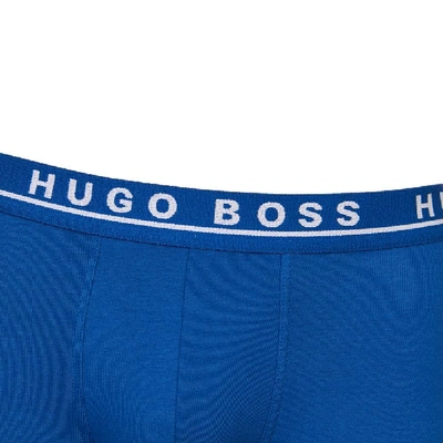 Shop Hugo Boss Bodywear Boxers Three Pack In Blue