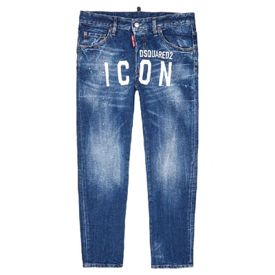 Shop Dsquared2 Skinny Jeans – Blue