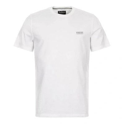 Shop Barbour T-shirt Logo In White