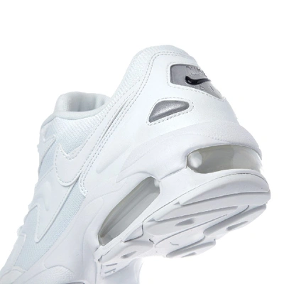 Shop Nike Air Max2 Light Trainers In White