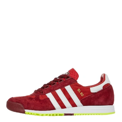 Shop Adidas Originals Sl 80 Trainers In Red