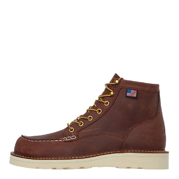 danner bull run 6 moc toe work boots