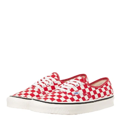 Shop Vans Authentic Trainers In Red