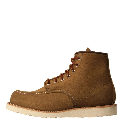 Shop Red Wing Moc Toe Boots In Green